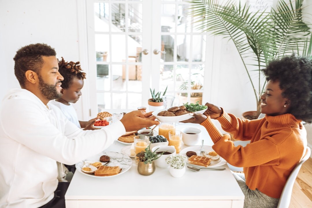 family discussion table