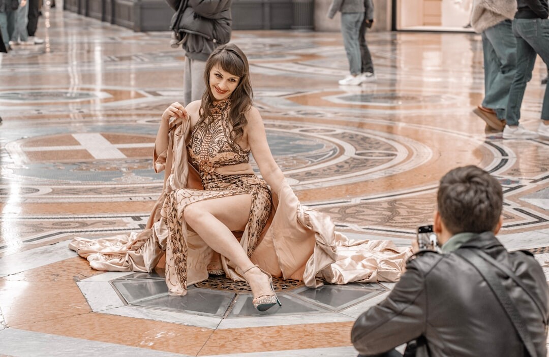 influencer on red carpet
