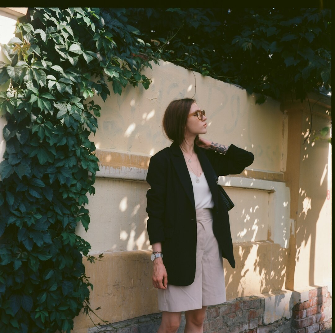 Studio portrait of an Argentine female editor